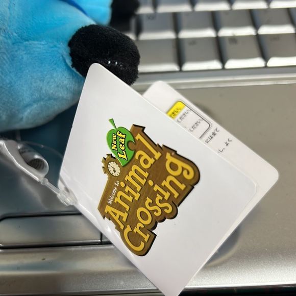 NWT-Animal Crossing New Leaf 8" Cyrus Stuffed Plush - Picture 4 of 4